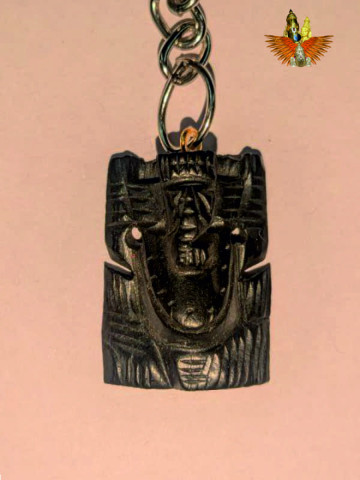 Ganesh Karungali Key chain - Ebony wood