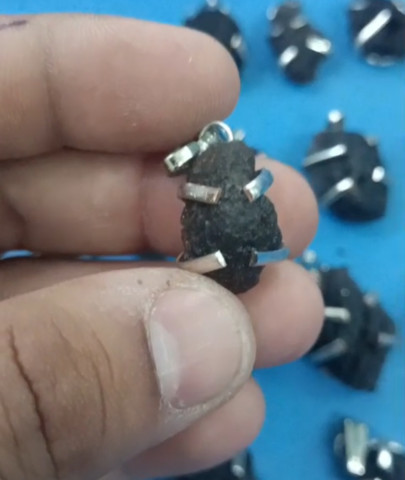 MAGICAL SINTHAMANI STONE  PENDANT FOR LIFE CHANGING, AURA BOOSTING - Black
